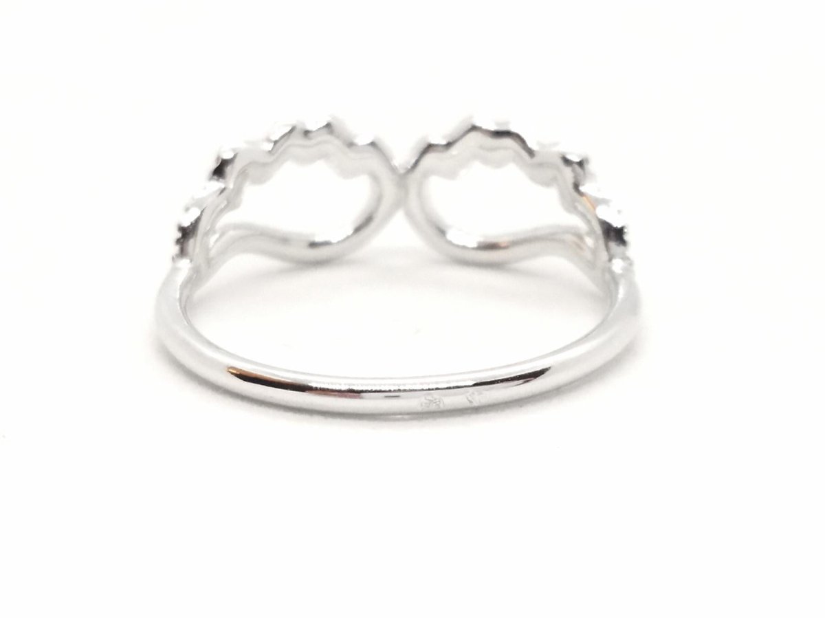 Bague Aile d'ange Or blanc Diamant - Castafiore