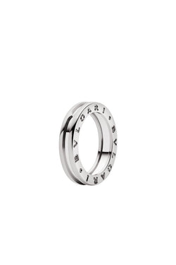 Bague Alliance BULGARI "B.Zero1" en or blanc - Castafiore