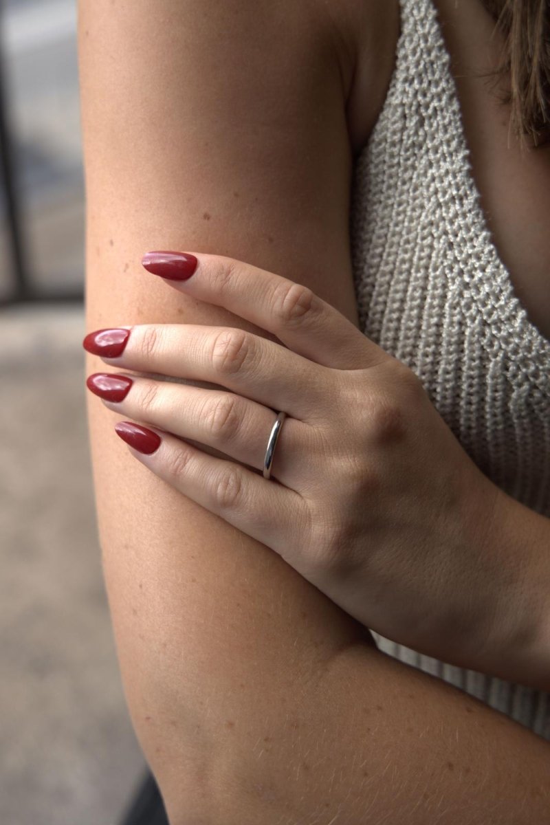 Bague Alliance BULGARI "Fedi" en platine - Castafiore