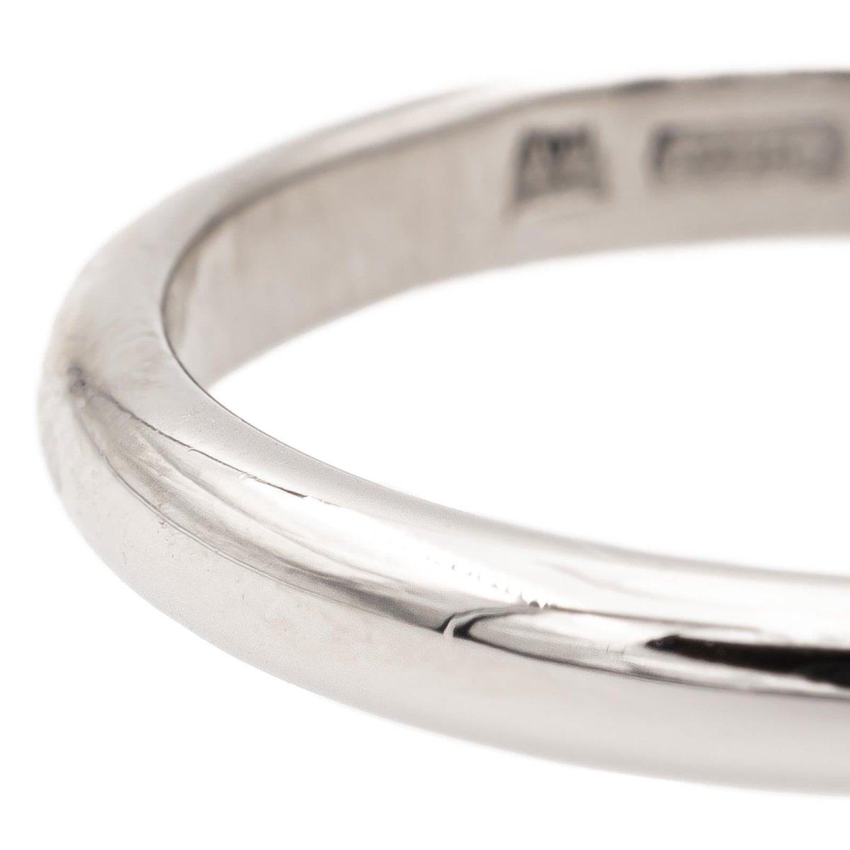 Bague Alliance BULGARI "Fedi" en platine - Castafiore