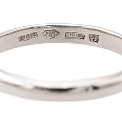 Bague Alliance BULGARI "Fedi" en platine - Castafiore