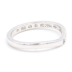 Bague Alliance CARTIER "Ballerine" en platine et diamant - Castafiore