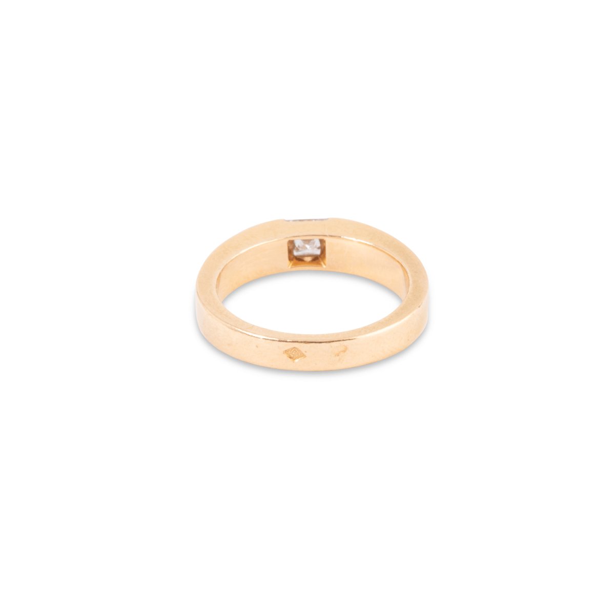 Bague Solitaire CARTIER en or jaune et diamant