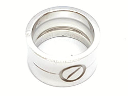 Bague Alliance CARTIER "Love" en or blanc - Castafiore