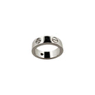 Bague Alliance CARTIER "Love" en or blanc et diamants - Castafiore