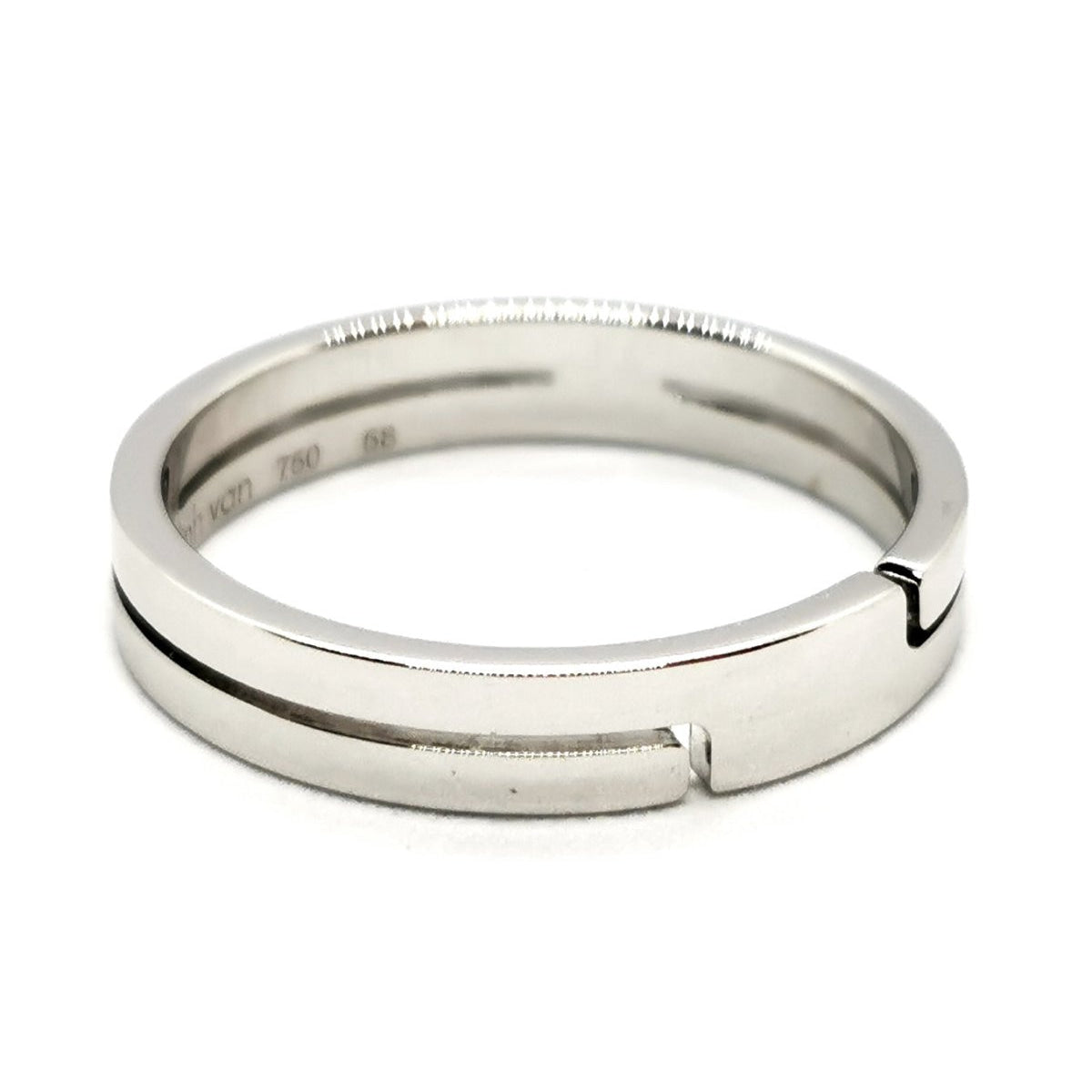 Bague Alliance DINH VAN "Seventies" en or blanc - Castafiore