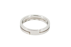 Bague Alliance DINH VAN "Seventies" en or blanc - Castafiore