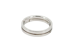Bague Alliance DINH VAN "Seventies" en or blanc - Castafiore