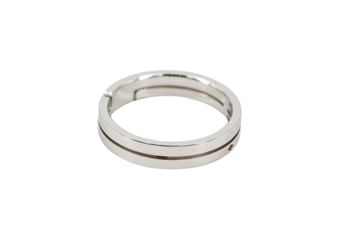 Bague Alliance DINH VAN "Seventies" en or blanc - Castafiore
