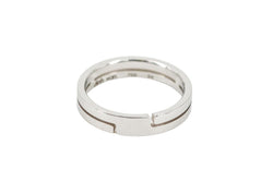 Bague Alliance DINH VAN "Seventies" en or blanc - Castafiore