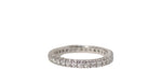 Bague Alliance en or blanc et diamants (0,90carat) - Castafiore