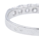 Bague Alliance en or blanc et diamants - Castafiore