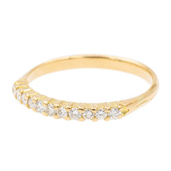 Bague Alliance en or jaune et diamants - Castafiore