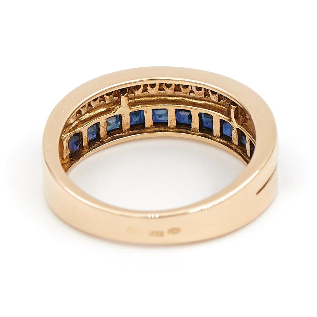 Bague Alliance Or jaune Diamant - Castafiore