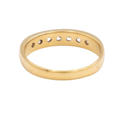 Bague Alliance Or jaune Diamant - Castafiore