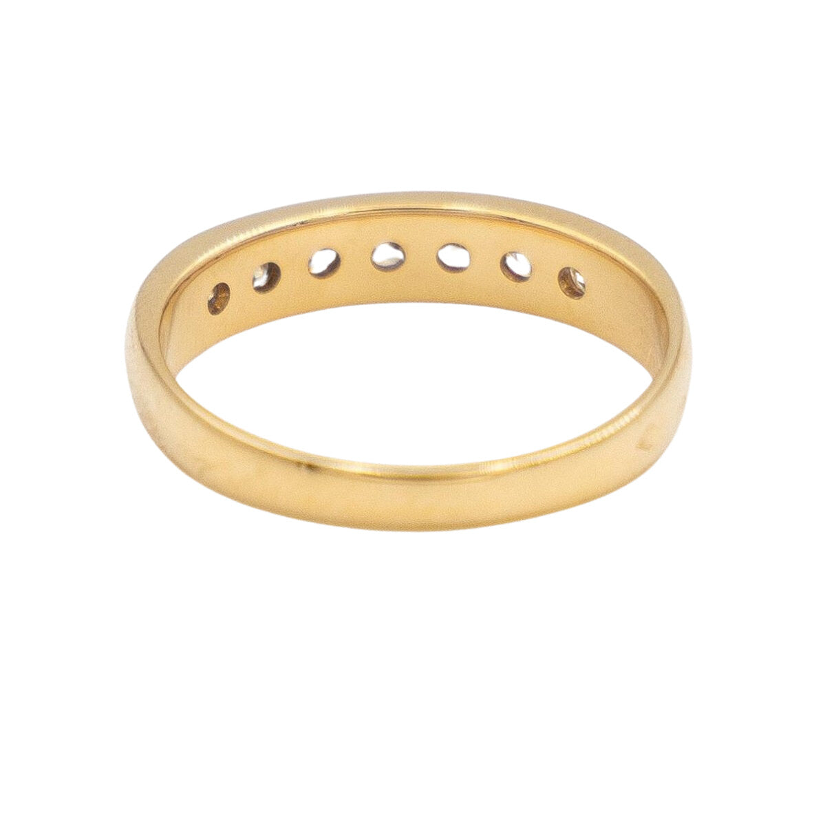 Bague Alliance Or jaune Diamant - Castafiore