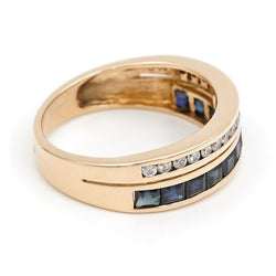 Bague Alliance Or jaune Diamant - Castafiore