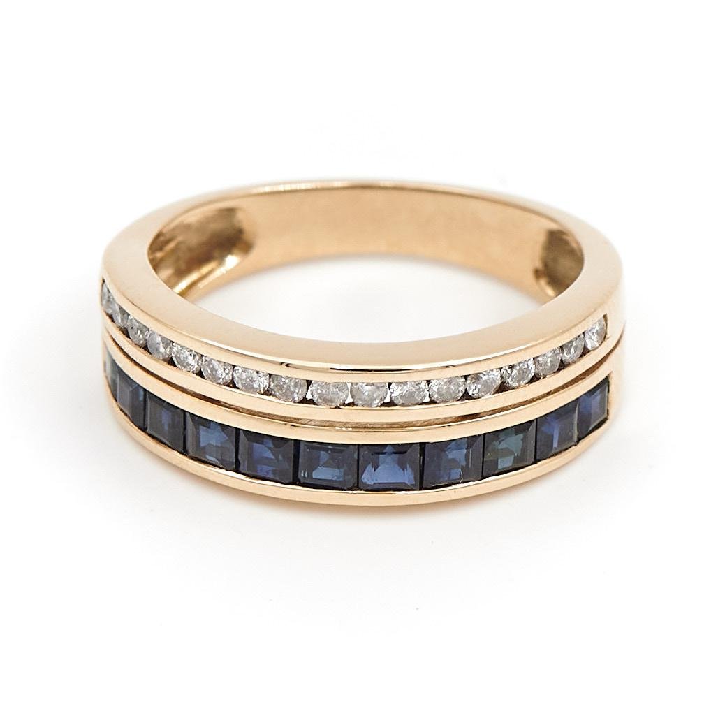 Bague Alliance Or jaune Diamant - Castafiore