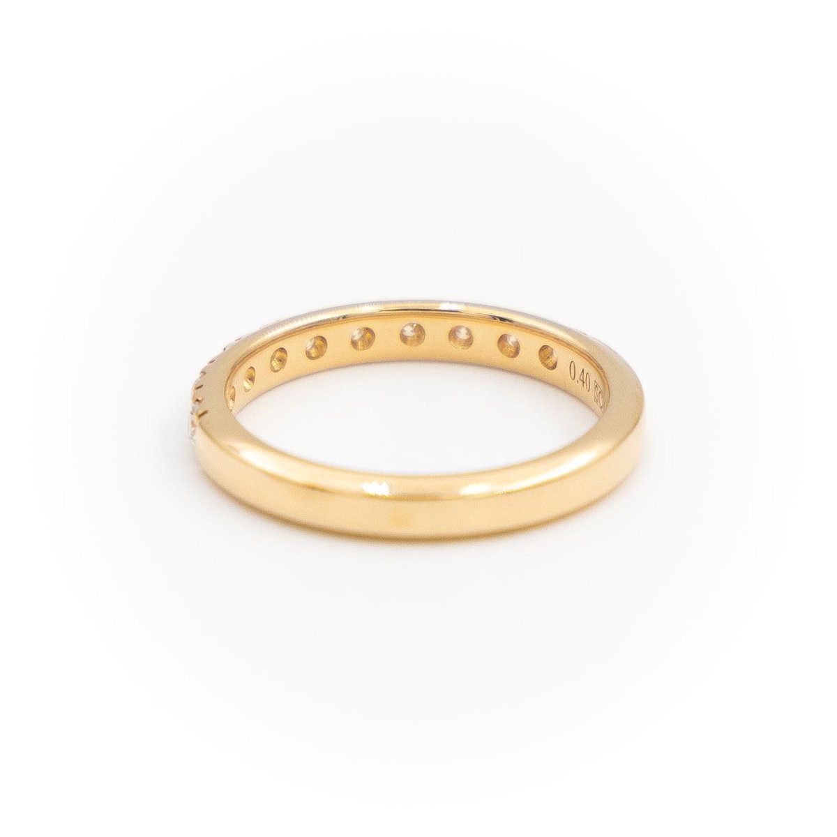 Bague Alliance Or jaune Diamant - Castafiore