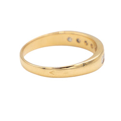 Bague Alliance Or jaune Diamant - Castafiore