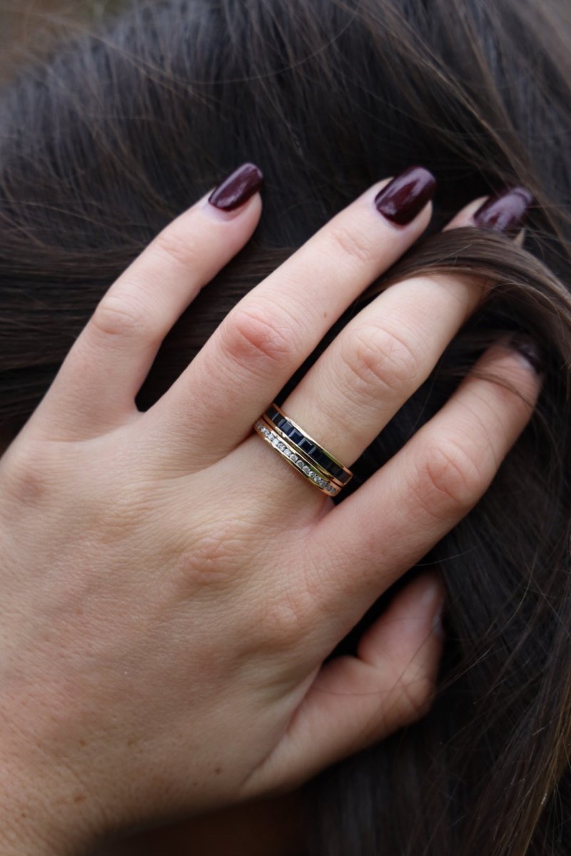 Bague Alliance Or jaune Diamant - Castafiore