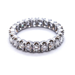 Bague Alliance Platine Diamant - Castafiore