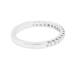 Bague Alliance Platine Diamant - Castafiore