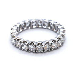 Bague Alliance Platine Diamant - Castafiore