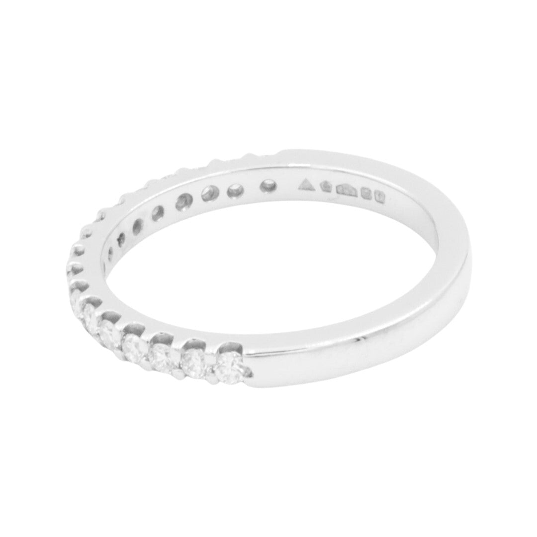 Bague Alliance Platine Diamant - Castafiore