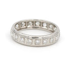 Bague Alliance platine et diamants - Castafiore