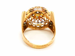 Bague Art déco Or jaune Diamant - Castafiore