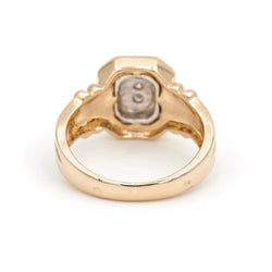 Bague Art déco Or jaune Diamant - Castafiore