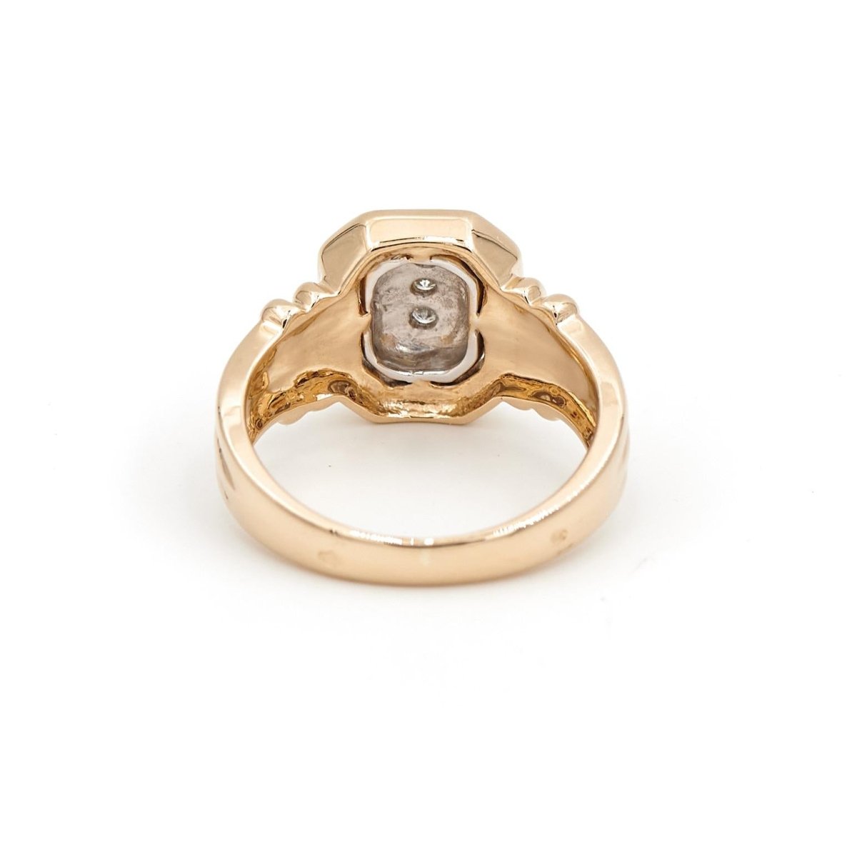 Bague Art déco Or jaune Diamant - Castafiore