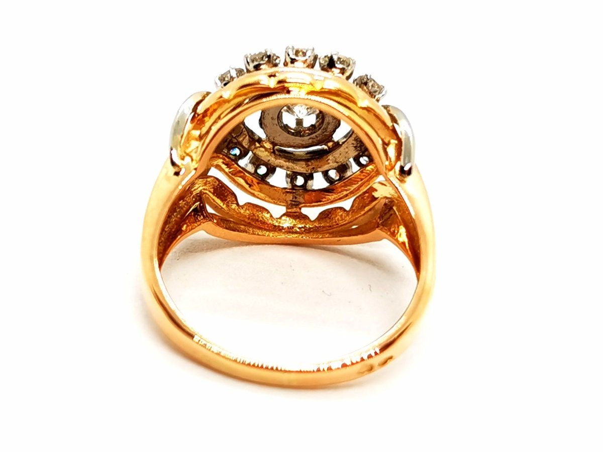 Bague Art déco Platine Diamant - Castafiore