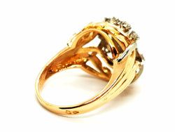 Bague Art déco Platine Diamant - Castafiore