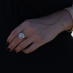 Bague Art déco Platine Diamant - Castafiore