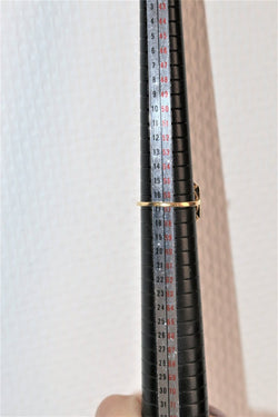 Bague Art Déco Saphir à Pans Coupés - Castafiore