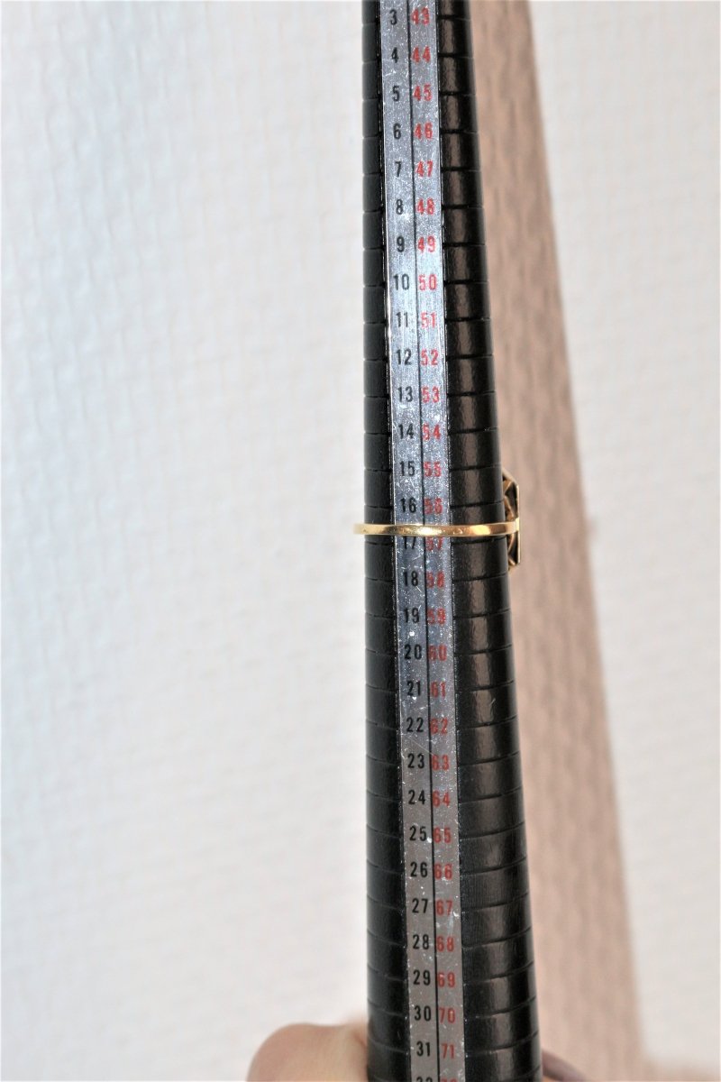 Bague Art Déco Saphir à Pans Coupés - Castafiore