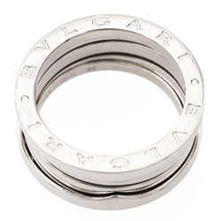 Bague Bandeau BULGARI "B.Zero1" en or blanc - Castafiore