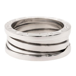 Bague Bandeau BULGARI "B.Zero1" en or blanc - Castafiore