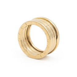 Bague Bandeau BULGARI "B.Zero1" en or jaune - Castafiore