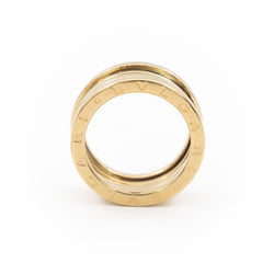 Bague Bandeau BULGARI "B.Zero1" en or jaune - Castafiore