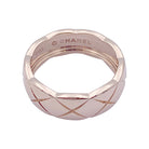 Bague Bandeau CHANEL "Coco Crush" en or rose - Castafiore