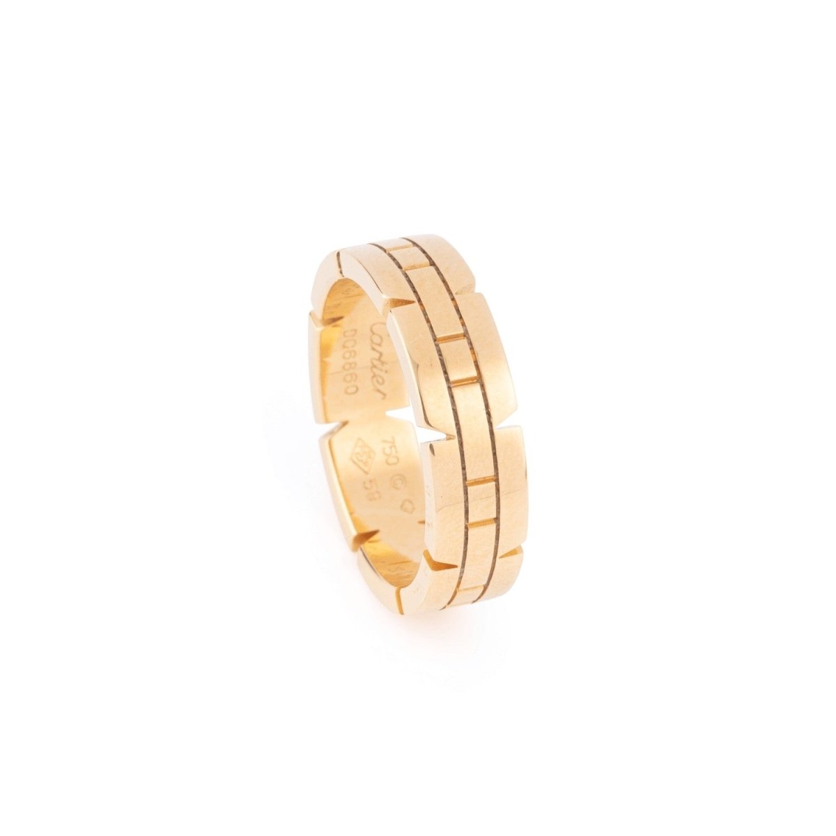 Bague bandeau en or jaune CARTIER - Castafiore
