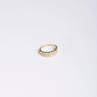 Bague Bandeau en or jaune et diamants - Castafiore