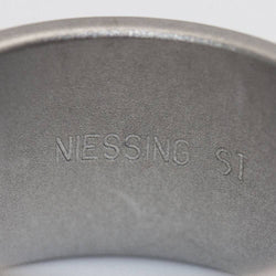 Bague Bandeau NIESSING en or jaune et acier - Castafiore