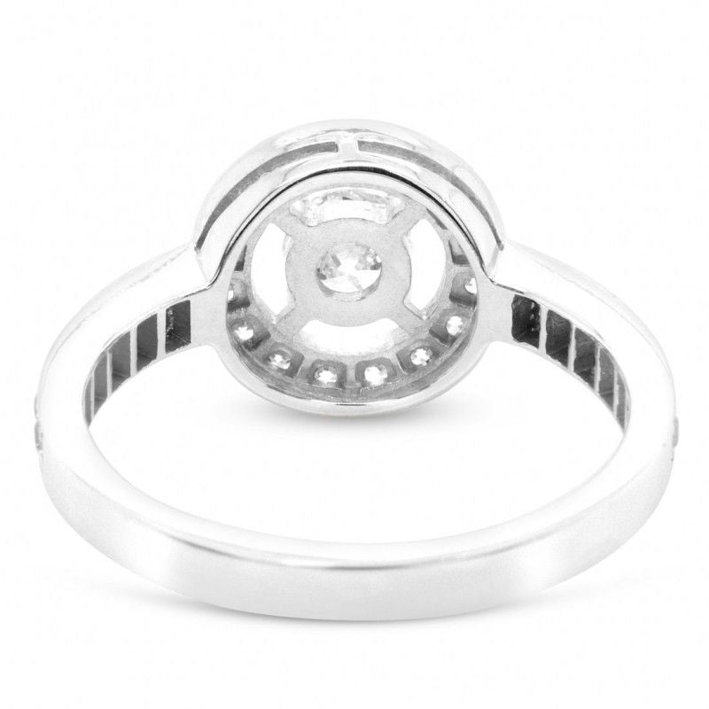 Bague Boucheron Ava or gris diamants - Castafiore