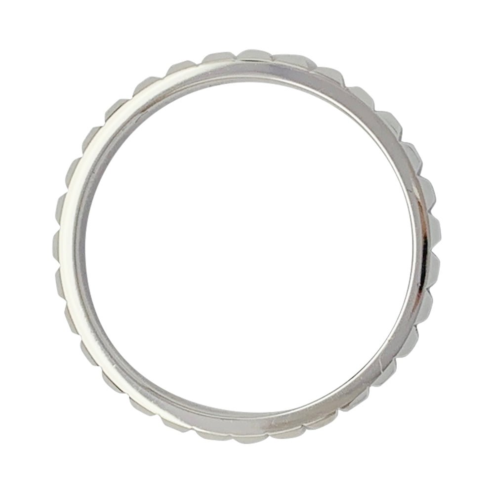 Bague Boucheron "Clou de Paris" en platine - Castafiore