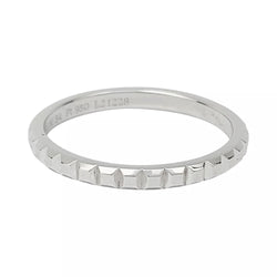 Bague Boucheron "Clou de Paris" en platine - Castafiore