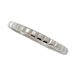 Bague Boucheron "Clou de Paris" en platine - Castafiore